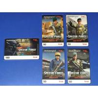 ราคา (ของสะสม) บัตรเติมเงินเก่า บัตรโทรศัพท์เก่า บัตรเกม ลายเกม SF Special Force (24659418971)
