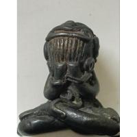 ราคา รูปหล่อพระปิดตายันต์ยุ่ง หลวงพ่อทับ วัดทอง เนื้อสัมฤทธิ์แก่ทองเก่า (28014100879)