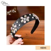 ราคา Mils. ที่คาดศีรษะคริสตัล Swarovski HB045 เครื่องประดับแฟชั่น สําหรับผู้หญิง (9932260389)