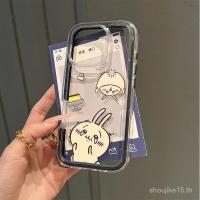 ราคา สำหรับ iPhone 13 11 16 15 12 14 12PRO 14PRO 13PROMAX 16PROMAX 15PROMAX 14PLUS 16PLUS 13PLUS X/XS XR เคสโทรศัพท์ดีไซน์การ์ตูนน่ารักแบบสองสี รูปแบบ Usachi เศร้า ICE9 (42754336569)