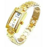 ราคา Royal Crown นาฬิกาข้อมือผู้หญิง สายสแตนเลสชุบทองอย่างดี สีทอง รุ่น 3591-SSL (Gold) (4760569438)