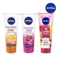 ราคา นีเวีย เอ็กซ์ตร้า ไวท์ ซี แอนด์ อี วิตามิน โลชั่น Nivea Extra White C&E Vitamin Lotion 320 มล (18133717875)