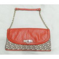 ราคา กระเป๋าผู้หญิง ยี่ห้อ DKNY สีส้ม มือสอง (29423152513)