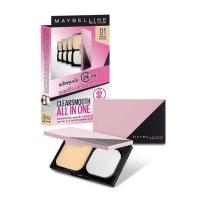 ราคา MAYBELLINE CLEAR SMOOTH ALL IN ONE แป้งผสมรองพื้น เอาใจสายแป้งพัฟผสมรองพื้น ช่วยคุมมันได้ยาวนาน (42817604422)