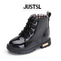 ราคา JUSTSL 2024 รองเท้าบูทมาร์ตินแฟชั่นสําหรับเด็กรองเท้าบูทสั้นรองเท้ามาร์ตินน้ําหนักเบาสบาย (29568647820)
