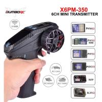 ราคา Dumborc 6CH X6PM-350 2.4G RC Mini เครื่องส่งสัญญาณ P4FMG/P6FG/X6DCG/X6FP/BL3FG Gyro Receiver 4.8-12V 2.4GHZ RC Controller 6CH Gyro RC รถระยะไกล (22171509939)