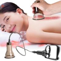 ราคา ABongBang ดูดถ้วยนวดสูญญากาศ Cupping Body ไอออนลบความดัน Guasha Cupping กระป๋องสําหรับนวด Anti Cellulite Fat Burner (45105294695)