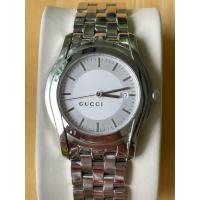 ราคา GUCCI 5500XL 38 mm Silver Dial Swiss Quartz Steel Men’s Watch YA005212 (26488781309)