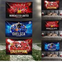ราคา ธงแขวน ธงตกแต่งสถานที่ ธงทีมฟุตบอล ธงทีมฟุตบอลสโมสร (ลิเวอร์พูล เชลซี แมนยู) (40603534852)