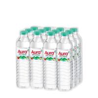 ราคา ออราน้ำแร่ 500มล. แพค 12 Aura Mineral Water 500ml. Pack 12 [หมายเลขบาร์โค้ด 8850779959595] (53902912827)