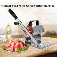ราคา เครื่องสไลด์หมู เนื้อ ผัก Stainless Meat Slicer เนื้อสไลด์ หมูสามชั้น สินค้าพร้อมส่ง (6100597138)