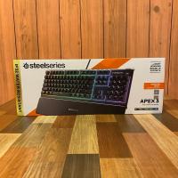 ราคา SteelSeries Apex3 คีย์บอร์ดเกมมิ่งRGBเกรดพรีเมี่ยมจากเดนมาร์ก KeyCap Thai (ของแท้100%) มือสอง (19686132965)