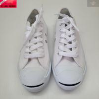 ราคา รองเท้าผ้าใบผูกเชือกสไตล์คอนเวิร์ส หัวแจ๊ค สีขาว ยี่ห้อ LEO รุ่นหน้ายิ้มหัวแจ๊ค Jack เบอร์ 38-43 (2752463454)