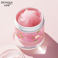 ราคา BIOAQUA Body Scrub Exfoliat Face Gel Peach Extract Fruit Acid Scrub Badan Full Body Cream Whiten Moisturizer Exfoliator Facial Skin Care Wash Gentle Cleans Skincare 140g2025.12.25 (55354564005)