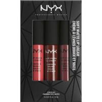 ราคา **แท้** NYX SOFT MATTE LIP CREAM SET 8 (C17/C27/C25) (201811946)