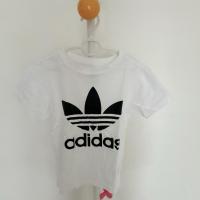 ราคา เสื้อยืดเด็กคอกลม adidas (43213664059)
