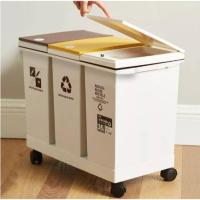 ราคา ถังขยะ ถังขยะคัดแยก มีล้อมีฝาปิด 24L/36L ถังขยะแยกประเภท ถังขยะอเนกประสงค์ (21375706026)