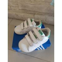ราคา รองเท้าเด็กAdidasStanSmithมือ2สภาพดี (5251207455)