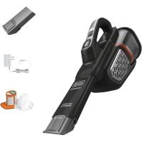 ราคา BLACK+DECKER เครื่องดูดฝุ่นพกพา มือถือไร้สาย เครื่องดูดฝุ่นมือเล็ก สําหรับหอพัก บ้าน และรถ ทรงพลัง 20V AdvancedClean+ (HHVK515J00FF) (57353373347)