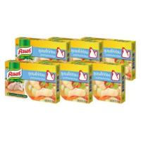 ราคา คนอร์ ซุปก้อนรสไก่ 80 กรัม แพ็ก 6 ชิ้น (8815602587)