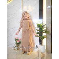ราคา รุ่นจินนี่ชีฟอง(เด็ก) ชุดเดรสอิสลาม ชุดออกงานอิสลาม ชุดเด็กน้อยมุสลิม ชุดเจ้าหญิง ไม่รวมผ้าคลุมเข้าชุด แบรนด์November19 (27478131393)