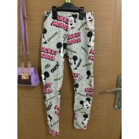 ราคา 8-12 (Y) Zara x Disney Mickey Mouse กางเกงเลกกิ้งสีเทาสําหรับเด็กผู้หญิง (44411891413)