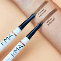 ราคา KMA ดินสอเขียนคิ้ว ติดทน 2IN1 FIX IT EYEBROW (ดีไซน์ใหม่) (25381378318)