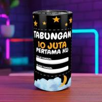 ราคา Target 10 Jt กระปุกออมสินพลาสติกออมทรัพย์รายวัน My First Wishlist PERMANENT OPEN CLOSE ขนาด 20 ซม. (47104905634)