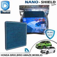 ราคา กรองแอร์ Honda ฮอนด้า บริโอ้ Brio,Brio Amaze,Brv,Mobilio สูตรนาโน (Nano-Shield Series) By D Filter RB043P-BRIO-NANO (2457448693)