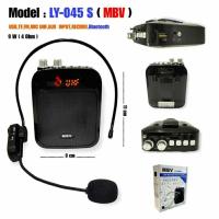 ราคา ลำโพงคาดเอว ลำโพงช่วยสอน พร้อมไมค์คาดศรีษะ ไมค์ไร้สาย เสียงดี อัดเสียงได้ รุ่น LY-045 สีดำ (22867585656)