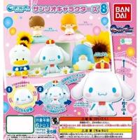 ราคา พร้อมส่ง Capchara Sanrio Characters8 Gashaponกาชาปองซานริโอ้ ชินนาม่อนโรล รุ่น 8 หัวโต หัวไข่ของแท้ JP %Bandai (19148386358)
