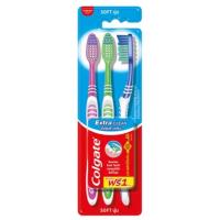 ราคา คอลเกต แปรงสีฟัน รุ่นเอ็กซ์ตร้าคลีน ขนแปรงนุ่ม 2+1 ชิ้น (26331607025)