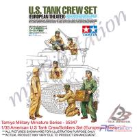 ราคา Tamiya Scale Models 35347 - 1/35 US Tank Crew/Solderes Set | ชุดสะสมทหาร (44428347000)