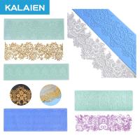 ราคา แผ่นซิลิโคนลูกไม้ลายดอกไม้ KALAIEN 5 แบบ ดอกเบญจมาศ ดอกพีช แม่พิมพ์กดเค้ก แม่พิมพ์ตกแต่งฟองดอง (28177411527)