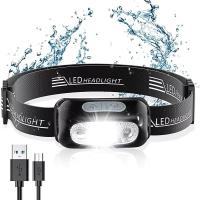 ราคา ไฟฉายคาดหัวแบบชาร์จได้,ไฟฉายคาดหัว LED USB กันน้ำใช้กลางแจ้งตกปลา,ไฟฉายคาดหัว,ไฟฉายคาดหัวแท้,ไฟฉายคาดหัวle (40471592825)