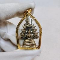 ราคา พญามุจลินทร์นาคราช ตำนานนาคปรก รุ่นพระเหนือนาค เลี่ยมกรอบอย่างดี (25813161740)