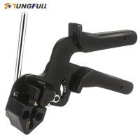 ราคา Stainless Steel Cable Tie Metal Pliers Hand Tool Cable Tie Gun Crimper Tensioner Fastening Tools Zi (45405033747)