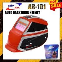 ราคา หมวกกันน็อค IRON MAC AR-101 AUTO DARKENING WELDING SOLAR HELMET (53653765132)