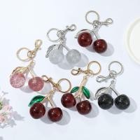 ราคา อุปกรณ์เสริมกระเป๋าถือที่สําคัญ|พวงกุญแจเชอรี่สีสันสดใส|จี้กุญแจเชอร์รี่ DIY (25197441542)