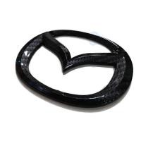 ราคา new item ตรา โลโก้ รถ หน้า หลัง MAZDA ลายเคฟร่าดำ ขนาด 10.5 cm mazda LOGO สิ้นค้าคุณภาพ (55552640274)