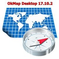 ราคา OkMap Desktop 17.10.2 โปรแกรมทำแผนที่ ระบุข้อมูล GPS (23151393685)