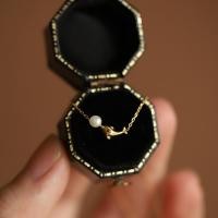 ราคา สร้อยคอทอง 18K พร้อมจี้ปลาโลมาน่ารัก ประดับไข่มุกเทียม (24652605039)