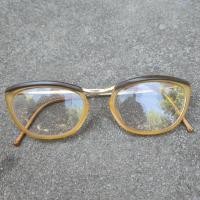 ราคา กรอบแว่นตาวินเทจ Amor Made in France งานเก่า 1950 จากฝรั่งเศส ทรงแคทอาย มือสองสภาพยังสวย (24501421473)