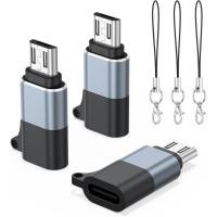 ราคา อะแดปเตอร์ Micro USB เป็น USB C ของ Vanjua 3 แพ็ค, อะแดปเตอร์ถ่ายโอนข้อมูล, สําหรับ Galaxy S7/S7 Edge/S6/J7, LG G4 และอุปกรณ์อื่นๆ (3) SXGP (52204031310)