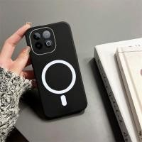 ราคา เคสโทรศัพท์สําหรับ IQOO Z10 Turbo/ Z10 Turbo Pro/ Z10 Turbo Plus สีดํานุ่มปกหลังแม่เหล็กไร้สายชาร์จสติกเกอร์ (41014079313)