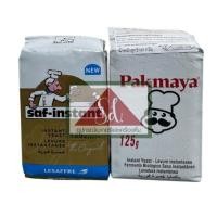 ราคา Saf-Instant ยีสต์ผงฉลากทอง ชนิดหวาน ขนาด 125 กรัม / Pakmaya ยีสต์ผง ชนิดหวาน ขนาด 125 กรัม (56106037689)