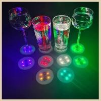 ราคา Feiyangที่รองแก้ว LED เรืองแสง ที่รองแก้วเครื่องดื่มเรืองแสง ที่รองแก้ว LED หลากสี ที่รองแก้วไฟสร้างบรรยากาศ (55852693672)