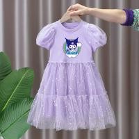 ราคา Sanrio Kuromi ชุดเดรสเจ้าหญิง แขนสั้น สง่างาม หวานแหวว ฤดูร้อน ปาร์ตี้ตูตู (25822054120)