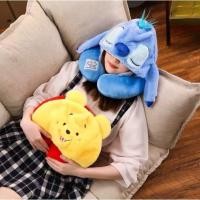 ราคา LILO STITCH WINNIE THE POOH NECK PILLOW FASHION TRAVEL SOFT (29704248345)