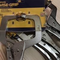 ราคา Vise Grip 11R USA คีมล้อคก้ามปู คีมล็อคตัวซี คีมล้อคแคล้มป์ ผลิตในอเมริกา (3847746112)